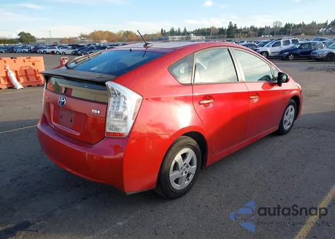 2010 Toyota Prius Iii из США, поврежденный, VIN JTDKN3DU9A1011387